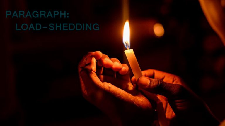 Load shedding Paragraph