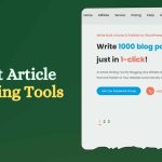 Best Article Writing Tools Affpilot