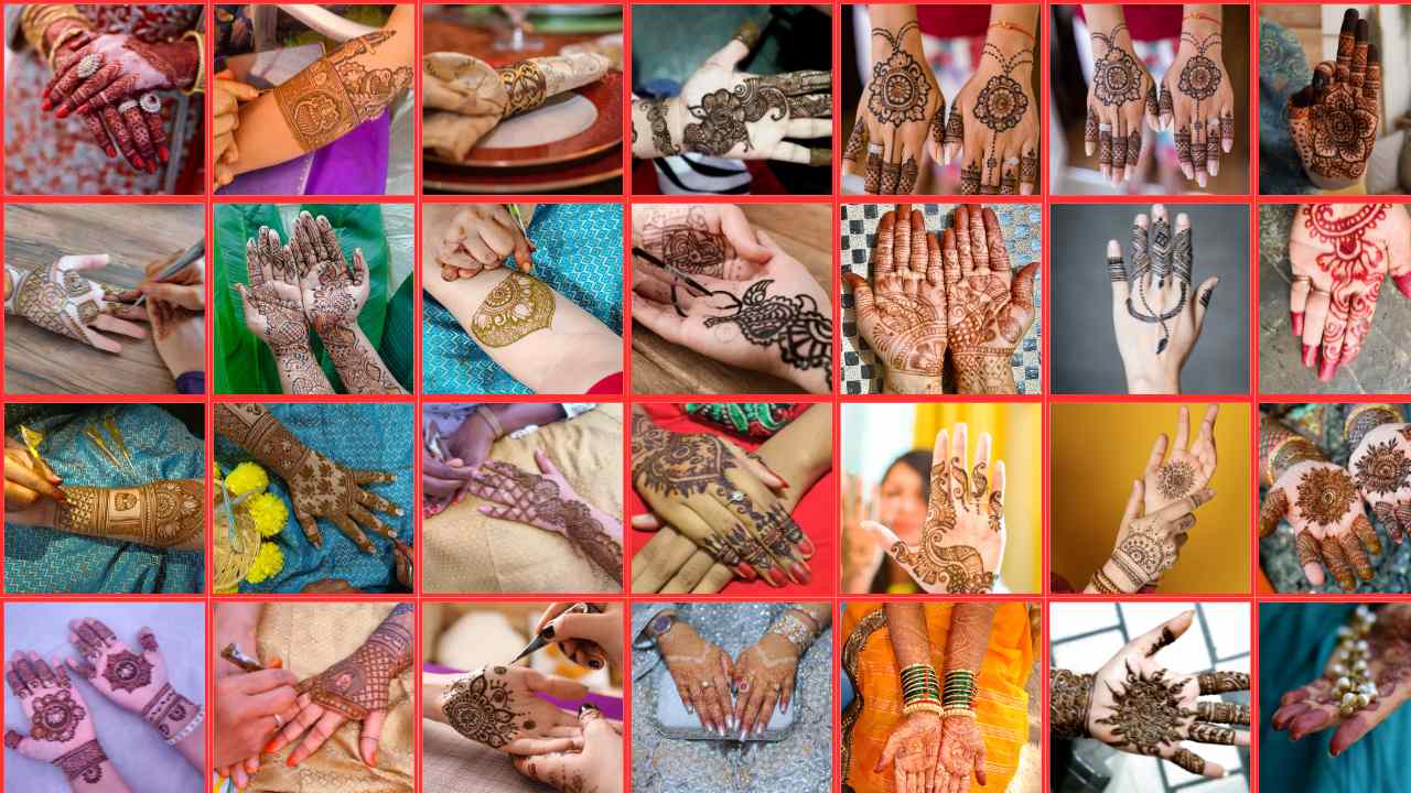 Normal Mehndi Designs